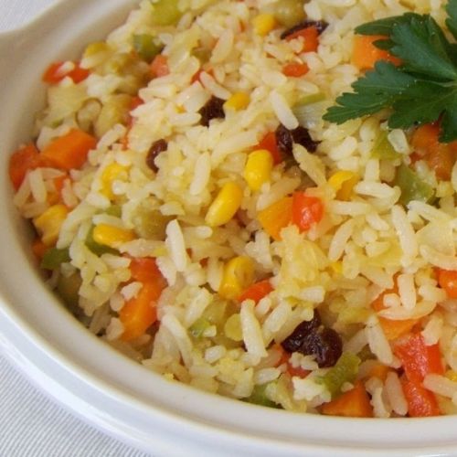 Arroz à Grega Vegano