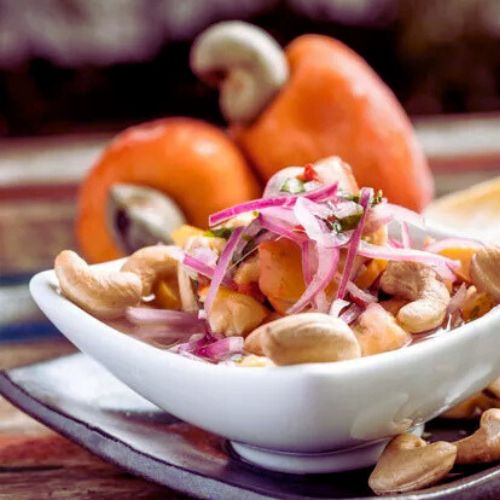 Ceviche de Caju Vegano