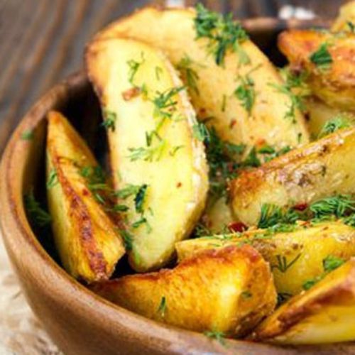 Batata-Doce Assada com Alecrim e Azeite Low Carb