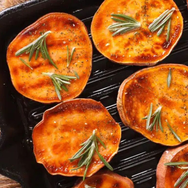 Batata-Doce Grelhada com Alecrim e Azeite Fitness