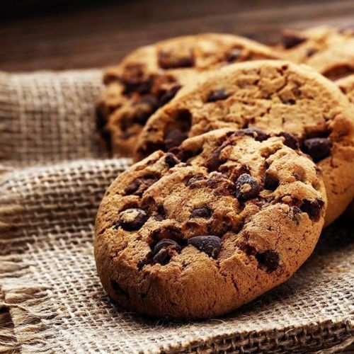 Biscoitos Veganos de Amêndoas com Gotas de Chocolate Fitness
