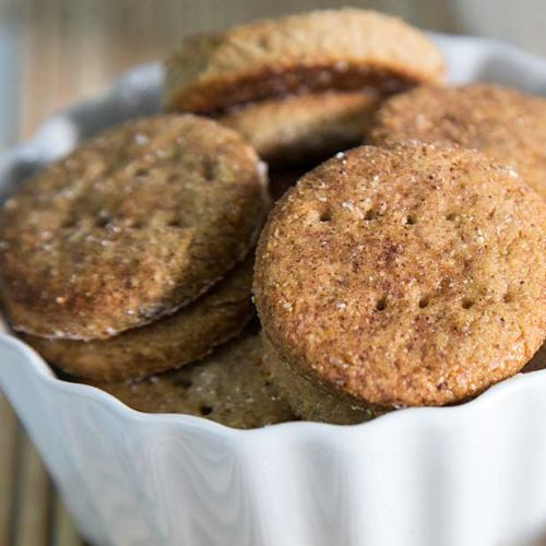 Biscoitos Veganos de Banana com Aveia Sem Açúcar