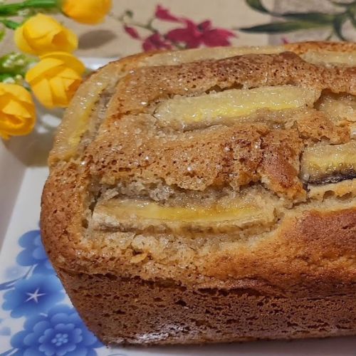 Bolinho Vegano de Banana e Amêndoas Sem Açúcar