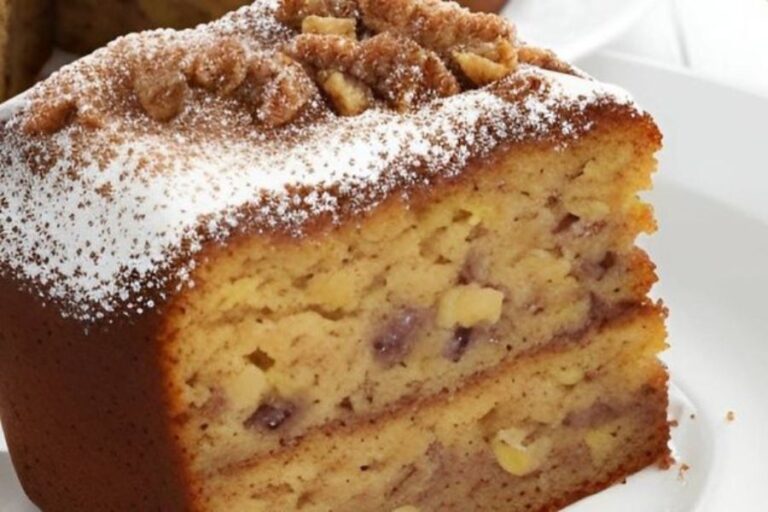 Bolo Vegano de Banana com Canela Sem Açúcar