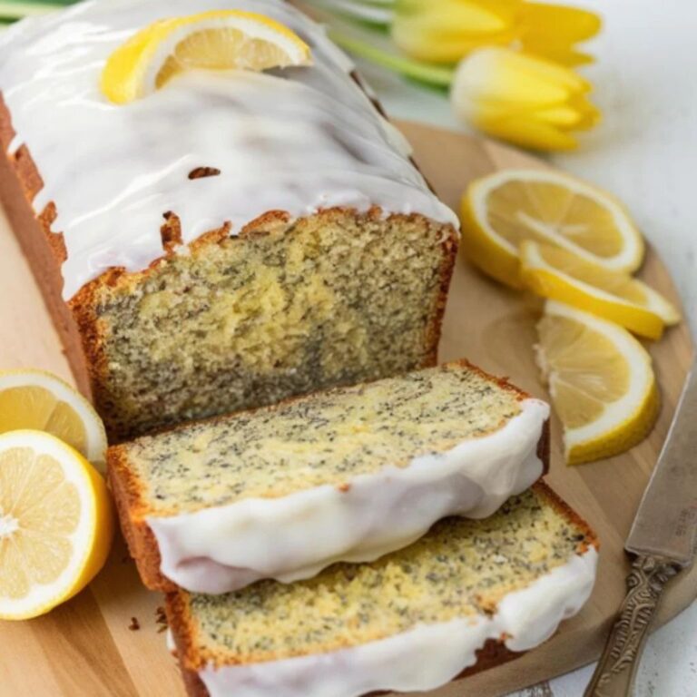 Bolo de Limão com Sementes de Linhaça Sem Glúten