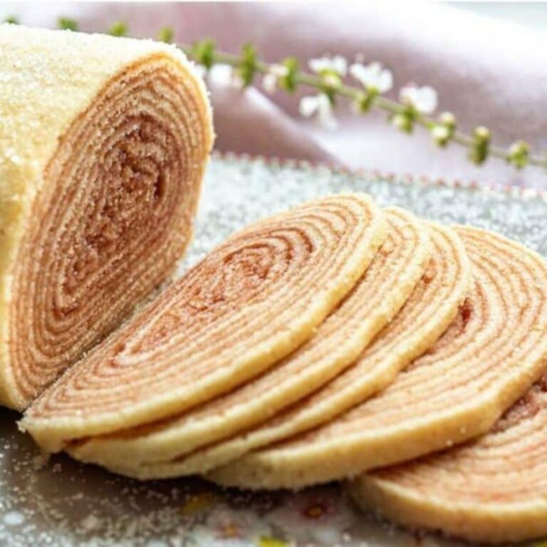 Bolo de Rolo Vegano com Goiabada Caseira Sem Glúten