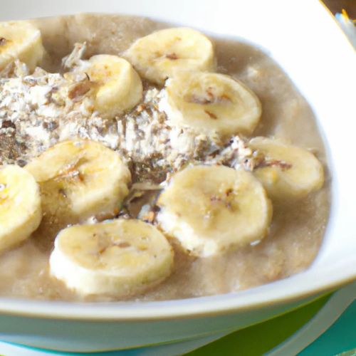 Creme Vegano de Aveia com Banana e Castanhas Sem Açúcar