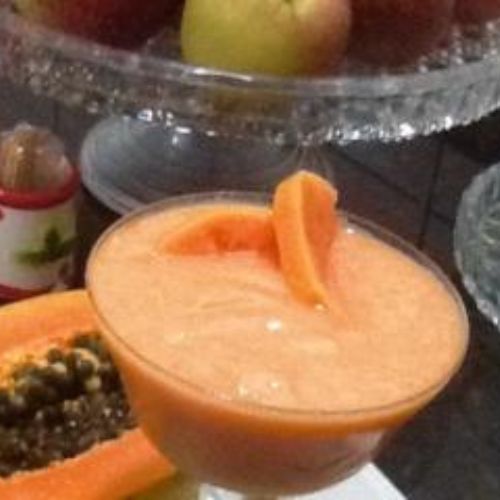 Creme de Mamão com Limão Fitness