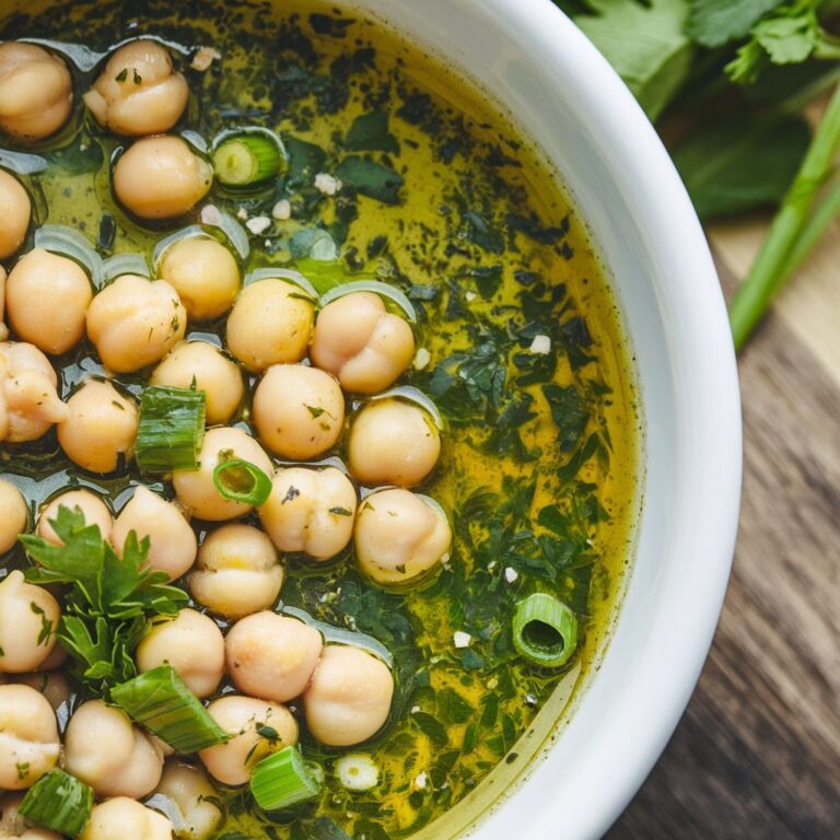 Grão-de-Bico ao Molho de Ervas Aromáticas Fitness
