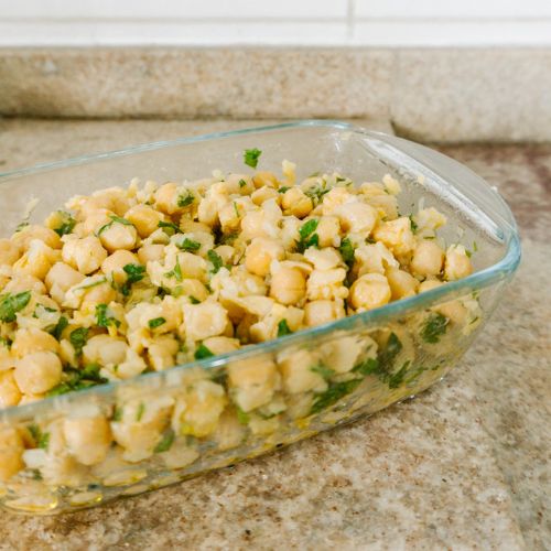 Grão-de-Bico ao Molho de Ervas Vegano Fitness
