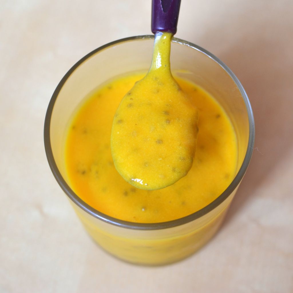 Iogurte Vegano de Manga com Sementes de Chia Fitness