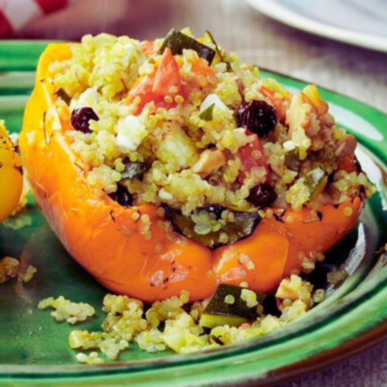 Legumes Recheados com Quinoa Low Carb