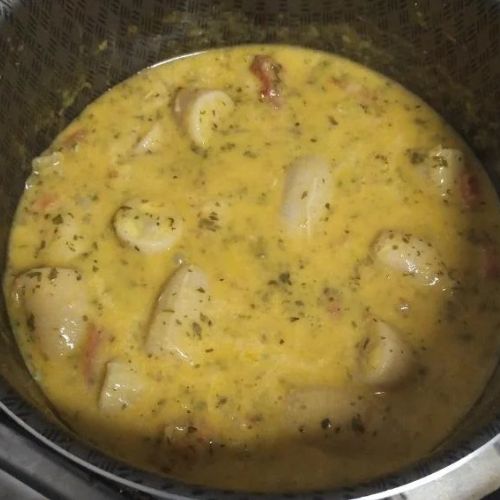 Moqueca Vegana de Banana-Verde com Leite de Coco Sem Glúten