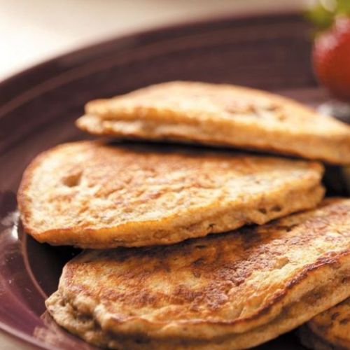 Panquecas Veganas de Linhaça com Melado Sem Açúcar