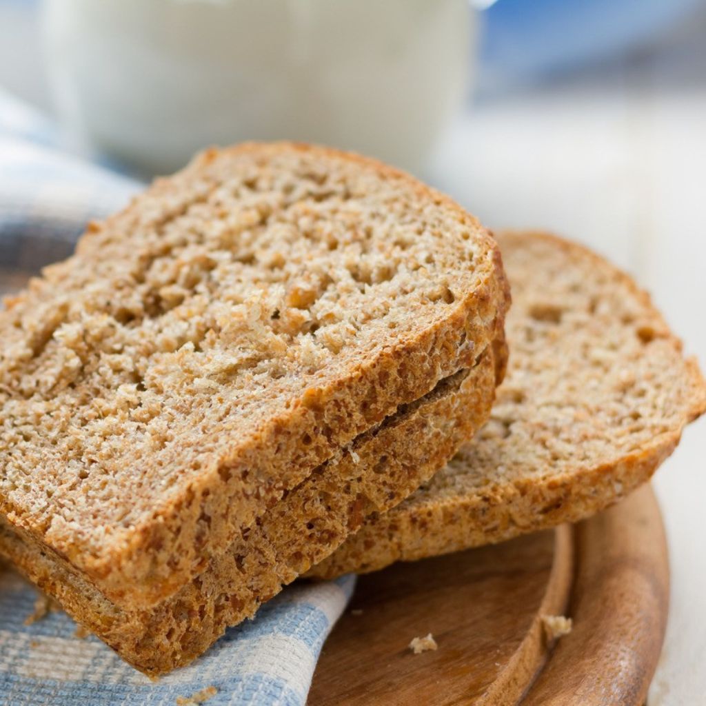 Pão Vegano de Aveia com Linhaça Fitness