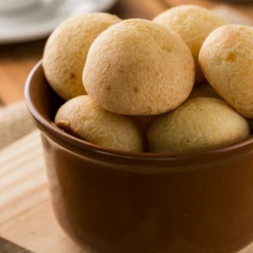 Pão de Queijo Vegano com Batata-Doce Sem Glúten