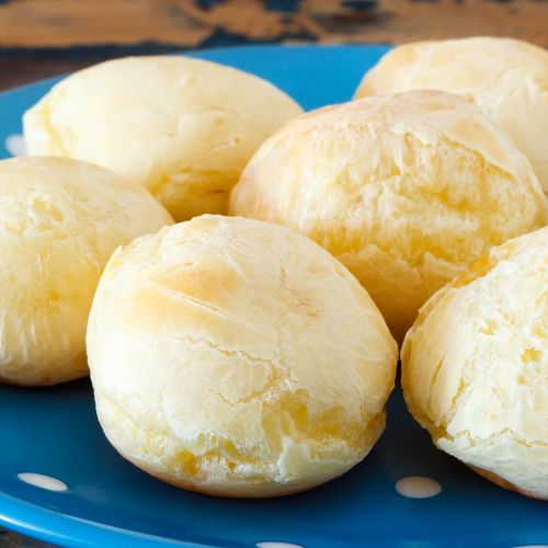 Pão de Queijo Vegano com Polvilho Sem Glúten