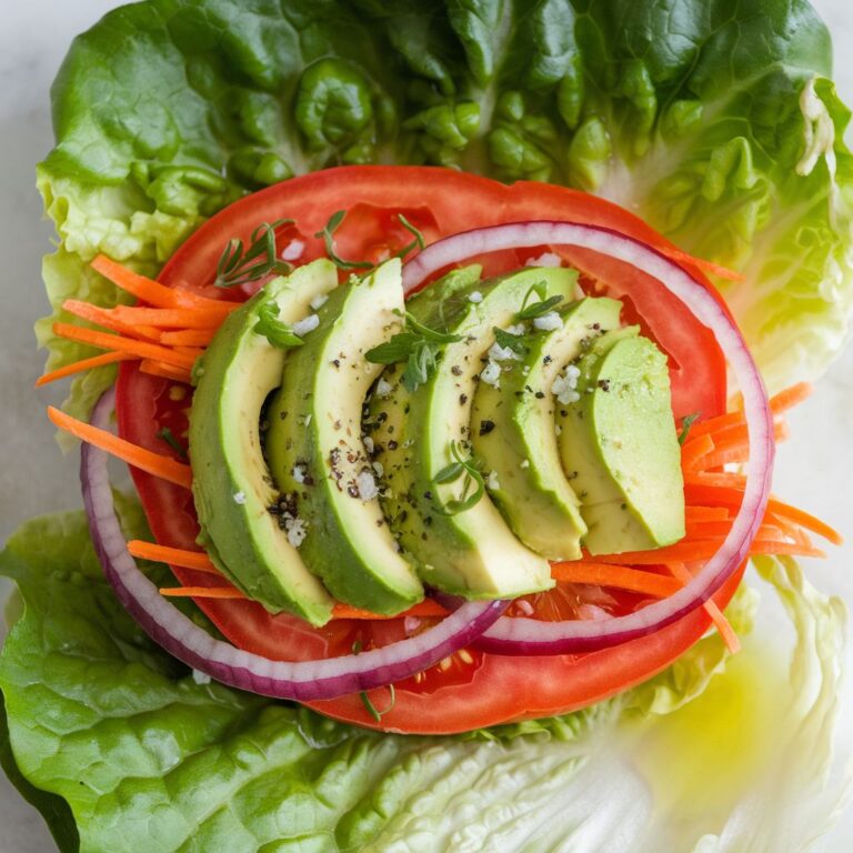 Sanduíche Natural Vegano com Abacate e Alface Low Carb