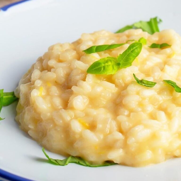 Risoto Vegano de Limão Siciliano com Alho-Poró Sem Glúten